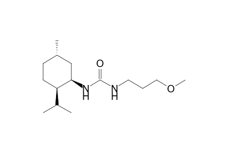 1-((1R,2R,5S)-2-Isopropyl-5-methyl-cyclohexyl)-3-(3-methoxypropyl)-urea
