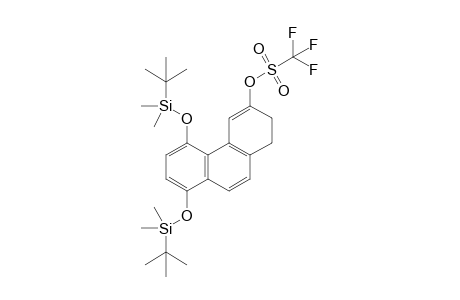 5,8-Bis[(tert-butyldimethylsilyl)oxy]-3-[(trifluoromethanesulfonyl)oxy]-1,2-dihydrophenanthrene
