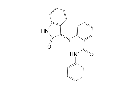 2-[(2-ketoindol-3-yl)amino]-N-phenyl-benzamide