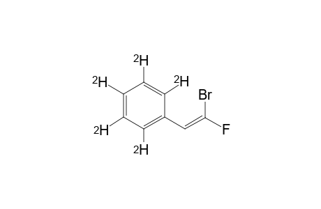 (Z)-1-BROMO-1-FLUORO-2-PHENYL-D5-ETHENE