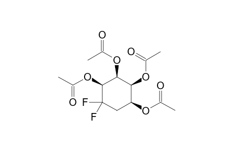 (1S*,2S*,3S*,4S*)-5,5-Difluoro-2,3,4-tri(acetyloxy)cyclohex-1-yl Acetate