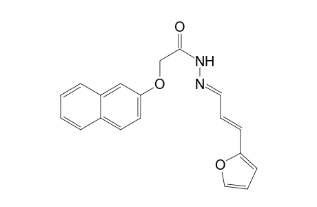 N'-[(E,2E)-3-(2-Furyl)-2-propenylidene]-2-(2-naphthyloxy)acetohydrazide