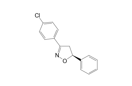 (S)-3-(4-chlorophenyl)-5-phenyl-4,5-dihydroisoxazole