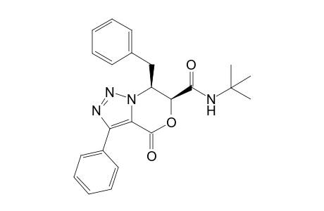 (6S,7S)-7-benzyl-N-(tert-butyl)-4-oxo-3-phenyl-6,7-dihydro-4H-[1,2,3]triazolo[5,1-c][1,4]oxazine-6-carboxamide