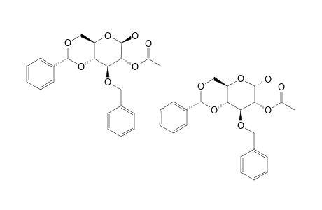 2-O-ACETYL-3-O-BENZYL-4,6-O-BENZYLIDENE-D-GLUCOPYRANOSE