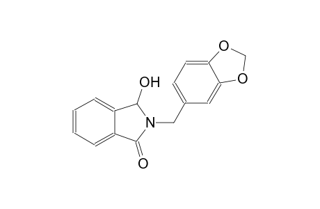 1H-isoindol-1-one, 2-(1,3-benzodioxol-5-ylmethyl)-2,3-dihydro-3-hydroxy-
