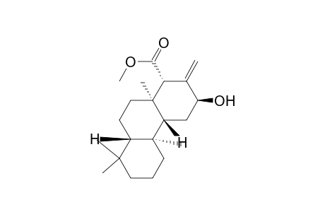 (1S,3S,4aR,4bS,8aS,10aR)-3-hydroxy-4b,8,8,10a-tetramethyl-2-methylene-1,3,4,4a,5,6,7,8a,9,10-decahydrophenanthrene-1-carboxylic acid methyl ester