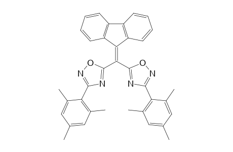 5-[9-fluorenylidene-[3-(2,4,6-trimethylphenyl)-1,2,4-oxadiazol-5-yl]methyl]-3-(2,4,6-trimethylphenyl)-1,2,4-oxadiazole