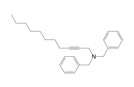 Dibenzyl(undec-2-ynyl)amine