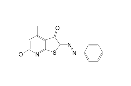 3-HYDROXY-4-METHYL-2-(P-TOLYLAZO)-6,7-DIHYDROTHIENO-[2,3-B]-PYRIDINE-6-ONE