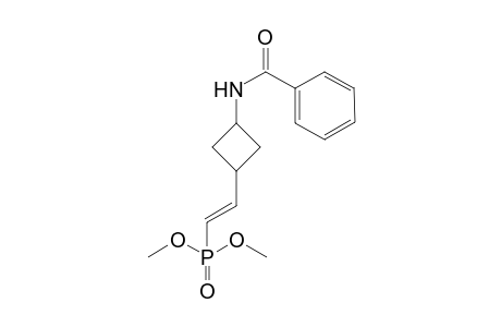 Dimethyl[(3'-benzoylamino-1'-( cyclobutyl)ethenyl]phosphonate