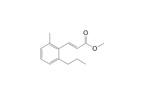 (E)-3-(2-methyl-6-propyl-phenyl)acrylic acid methyl ester