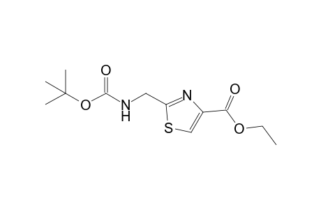 2-[(tert-butoxycarbonylamino)methyl]thiazole-4-carboxylic acid ethyl ester