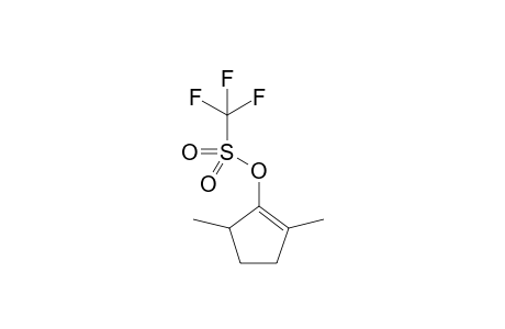 (2,5-dimethylcyclopenten-1-yl) trifluoromethanesulfonate