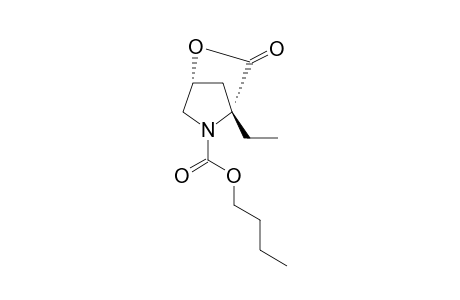 N-(Butoxycarbonyl)-2-ethyl-1-aza-4-oxabicyclo[3.2.1]heptan-3-one