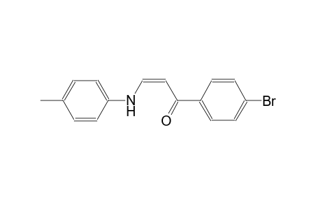 2-propen-1-one, 1-(4-bromophenyl)-3-[(4-methylphenyl)amino]-, (2Z)-