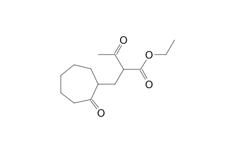 3-Oxobutyric acid, 2-(2-oxocycloheptyl)methyl-, ethyl ester