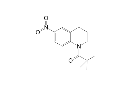 2,2-Dimethyl-1-(6-nitro-1,2,3,4-tetrahydroquinolin-1-yl)propan-1-one