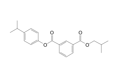 Isophthalic acid, isobutyl 4-isopropylphenyl ester