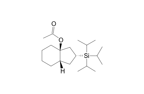 1-Acetoxy-8-(triisopropylsilyl)bicyclo[4.3.0]nonane