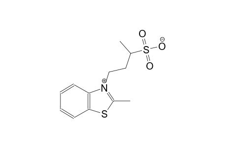 4-(2-methyl-1,3-benzothiazol-3-ium-3-yl)-2-butanesulfonate