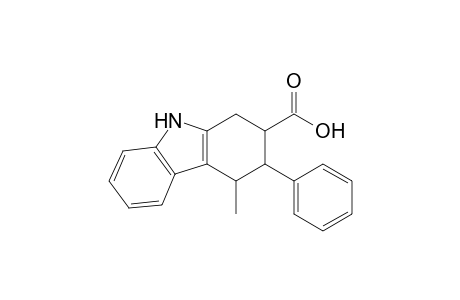 1,2,3,4-Tetrahydro-4-methyl-3-phenyl-9H-carbazole-2-carboxylic acid