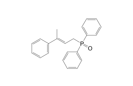 (E)-1-Diphenylphosphinoyl-3-phenylbut-2-ene