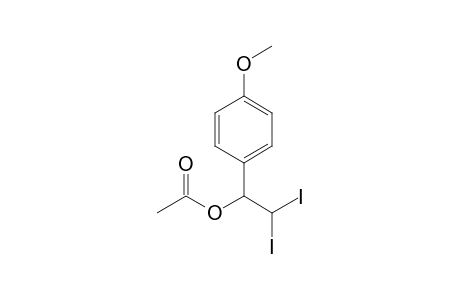 2,2-Diiodo-1-(4'-methoxyphenyl)ethyl acetate
