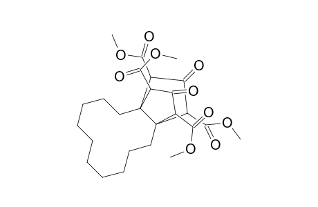 Tetramethyl tricyclo[10.3.3.0]octadecan-14,17-dione-13,15,16,18-tetracarboxylate