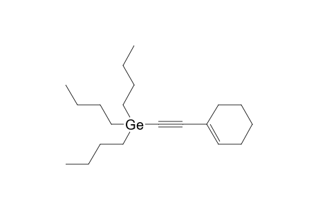 Tributyl(cyclohexen-1-ylethynyl)germane