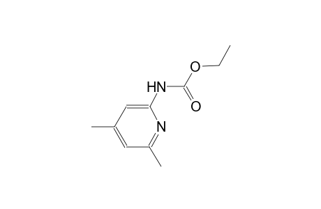 ethyl 4,6-dimethyl-2-pyridinylcarbamate