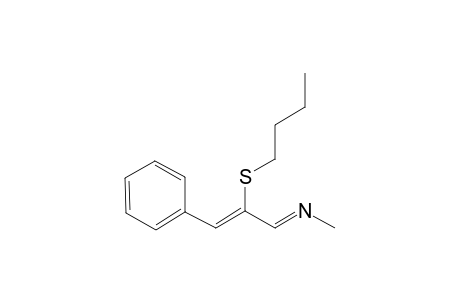 N-[2-(BUTYLSULFANYL)-3-PHENYL-2-PROPENYLIDENE]-METHANAMINE;(E,Z)-ISOMER