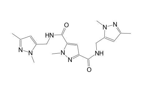 1H-pyrazole-3,5-dicarboxamide, N~3~,N~5~-bis[(1,3-dimethyl-1H-pyrazol-5-yl)methyl]-1-methyl-