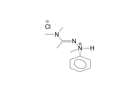 1-PHENYL-1,3,3-TRIMETHYLACETAMIDRAZONIUM CHLORIDE