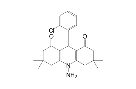 10-amino-9-(2-chlorophenyl)-3,3.6.6-tetramethyl-2,3,4,5,6,7,9,10-octahydroacridine-1,8-dione