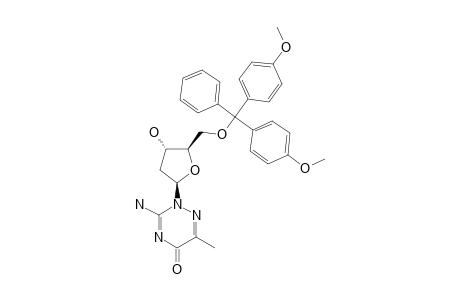3-AMINO-2-[2-DEOXY-5-O-(4,4'-DIMETHOXYTRITYL)-BETA-D-ERYTHRO-PENTOFURANOSYL]-6-METHYL-1,2,4-TRIAZIN-5-(2H)-ONE