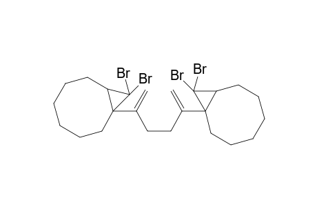 9,9-dibromo-8-[4-(9,9-dibromo-8-bicyclo[6.1.0]nonanyl)-1-methylene-pent-4-enyl]bicyclo[6.1.0]nonane