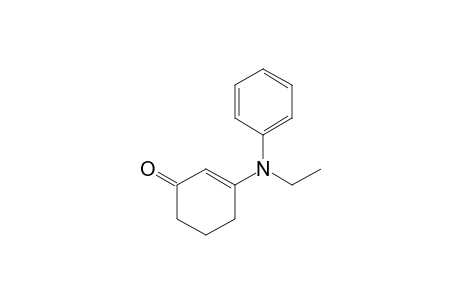 3-(N-Ethylanilino)cyclohex-2-en-1-one