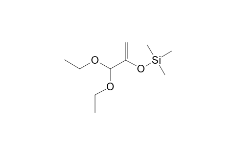 3,3-DIETHOXY-2-TRIMETHYLSILYLOXYPROPENE