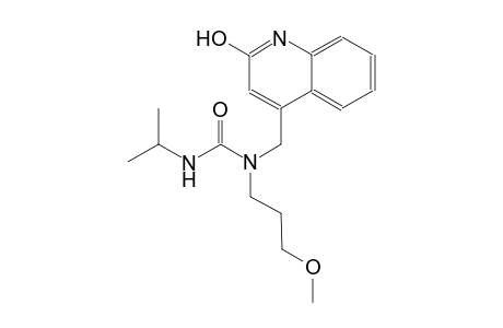 urea, N-[(2-hydroxy-4-quinolinyl)methyl]-N-(3-methoxypropyl)-N'-(1-methylethyl)-