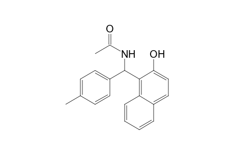 1-(.alpha.-Acetamido-p-methylbenzyl)-2-naphthol