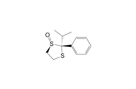 trans-2-phenyl-2-isopropyl-1,3-dithiolane-1-oxide