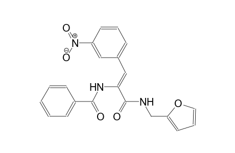 N-[(Z)-1-{[(2-furylmethyl)amino]carbonyl}-2-(3-nitrophenyl)ethenyl]benzamide