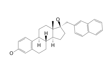 17-ALPHA-(METHYLENE-2-NAPHTHYL)-ESTRADIOL