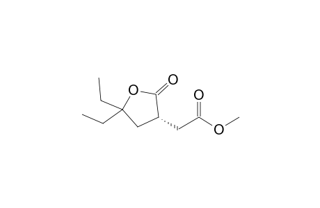 (S)-4,4-Diethyl-2-(methoxycarbonylmethyl)-4-butenolide