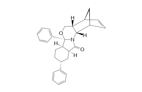 10,12B-DIPHENYL-3,6-METHANO-2A,3,6,6A,8A,9,10,11,12,12A-DECAHYDROISOINDOLO-[2,1-A]-[3,1]-BENZOXAZIN-8-ONE