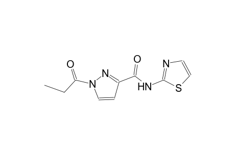 1-propionyl-N-(1,3-thiazol-2-yl)-1H-pyrazole-3-carboxamide
