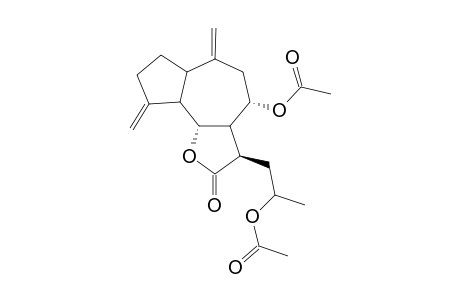 13-(1'-hydroxyethyl)-8.alpha.,16-diacetoxy-11-epicostus lactone