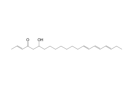 4-Oxo-6-hydroxy-heneicosa-2,14,16,18-tetraene