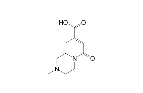 (2E)-2-Methyl-4-(4-methyl-1-piperazinyl)-4-oxo-2-butenoic acid